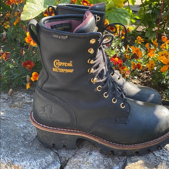 Chippewa | Shoes | Chippewa Blk Leather 